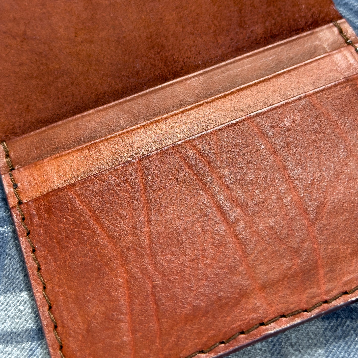 Tarjetero x3 Pockets c/ Tapa y Broche