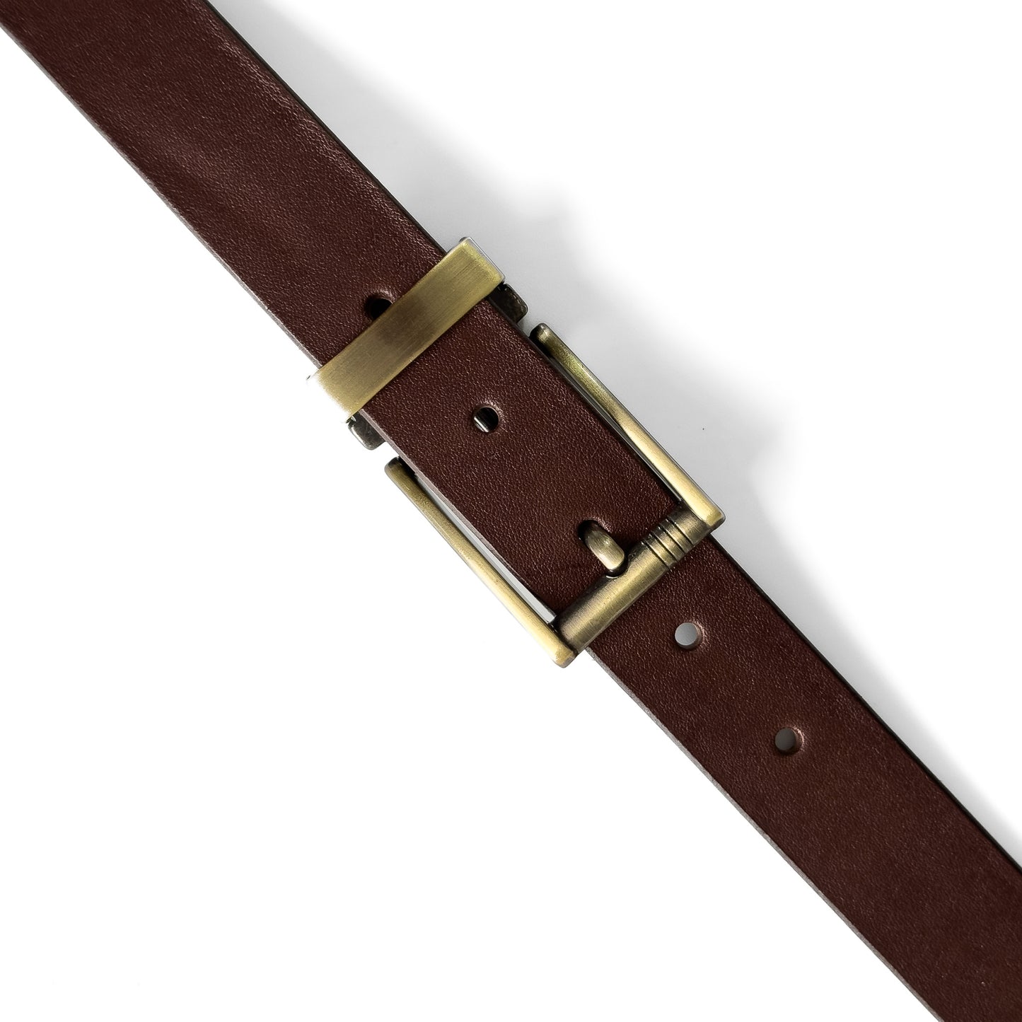 Cinto Vaqueta con Brillo Hebilla 30mm