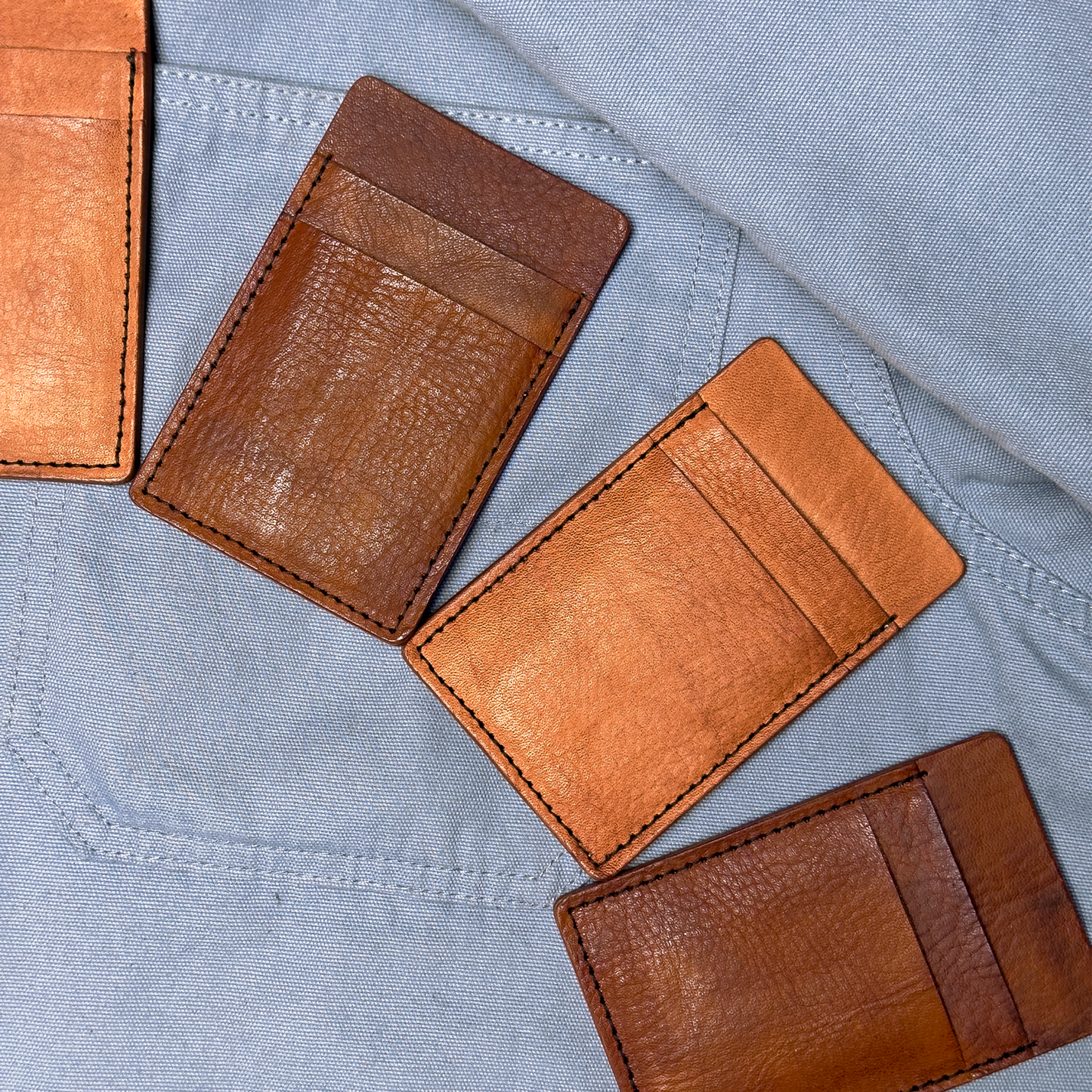Tarjetero Veg (x2 Pockets, 5 Tarjetas)